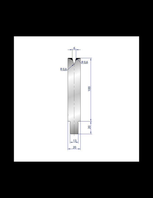 3206 - 1V Dies - 30°