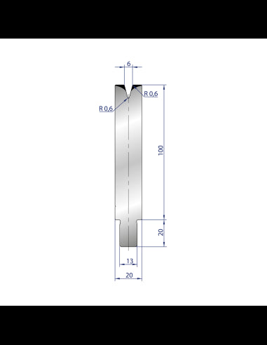 3206 - 1V Dies - 30°