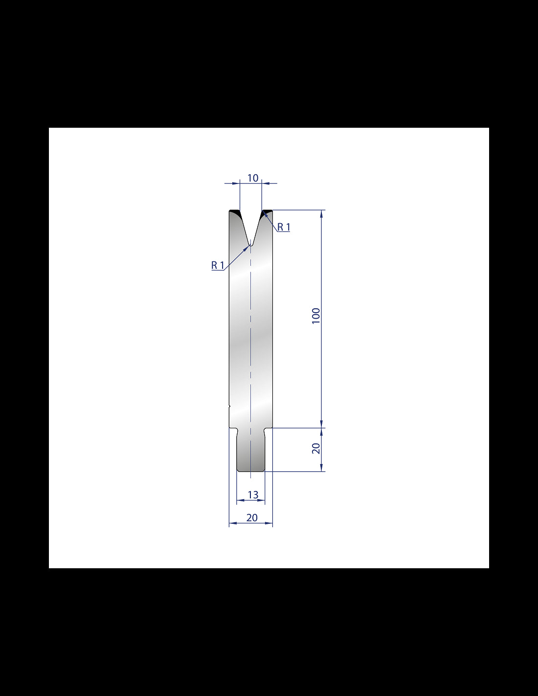 3208 - 1V Dies - 30°