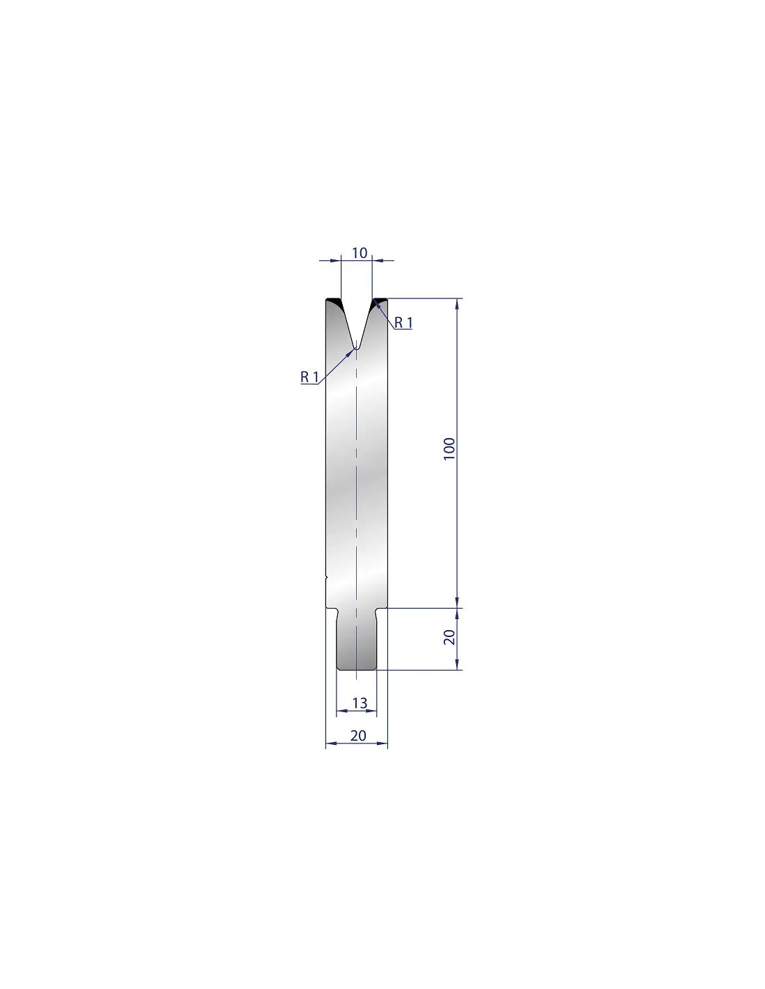 3208 - 1V Dies - 30°  1V Die
