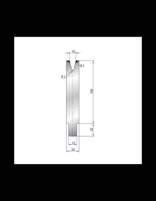 3208 - 1V Dies - 30°