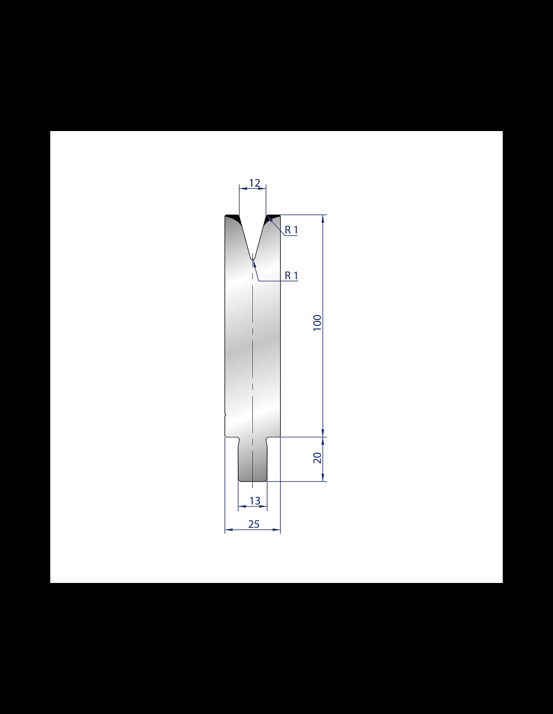 3209 - 1V Dies - 30°
