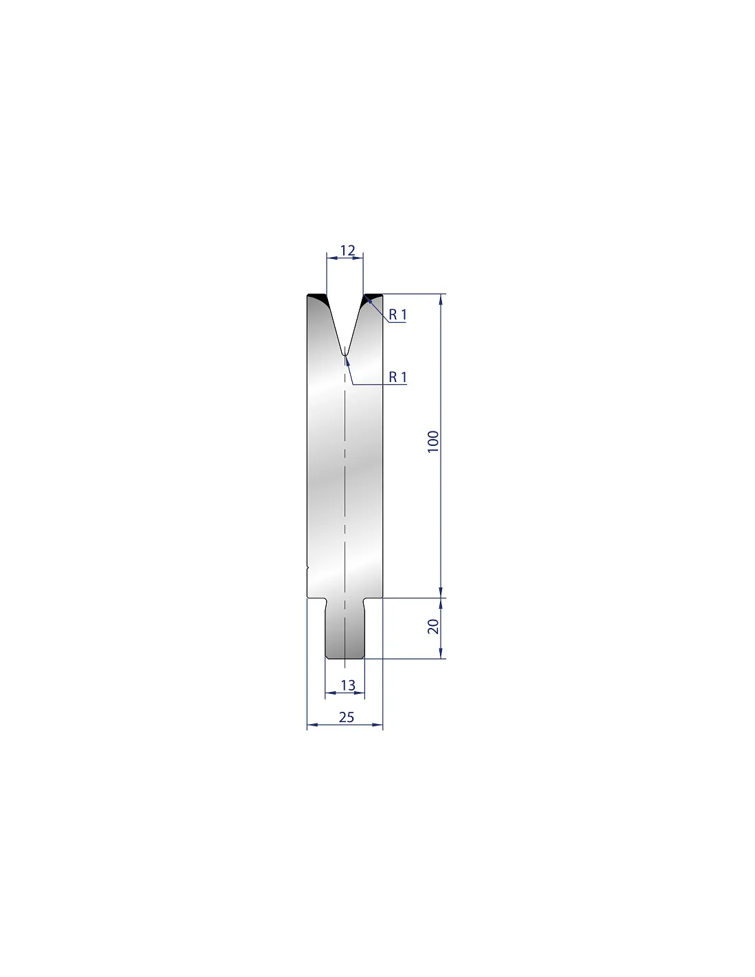3209 - 1V Dies - 30°  1V Die