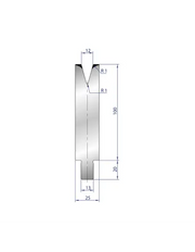3209 - 1V Dies - 30°  1V Die