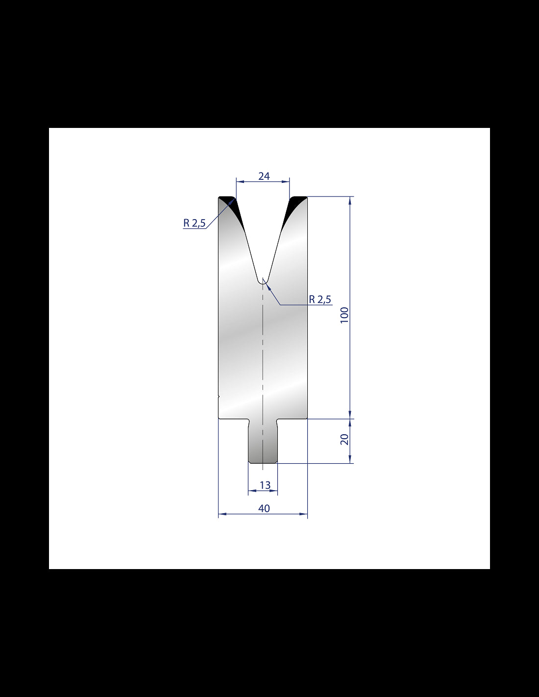 3212 - 1V Dies - 30°