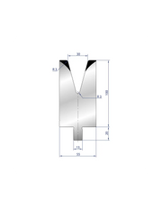 3213 - 1V Dies - 30°  1V Die