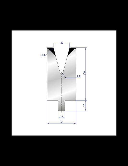 3213 - 1V Dies - 30°