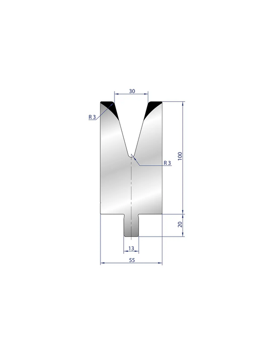 3213 - 1V Dies - 30°