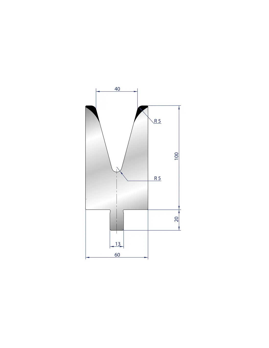 3214 - 1V Dies - 30°  1V Die
