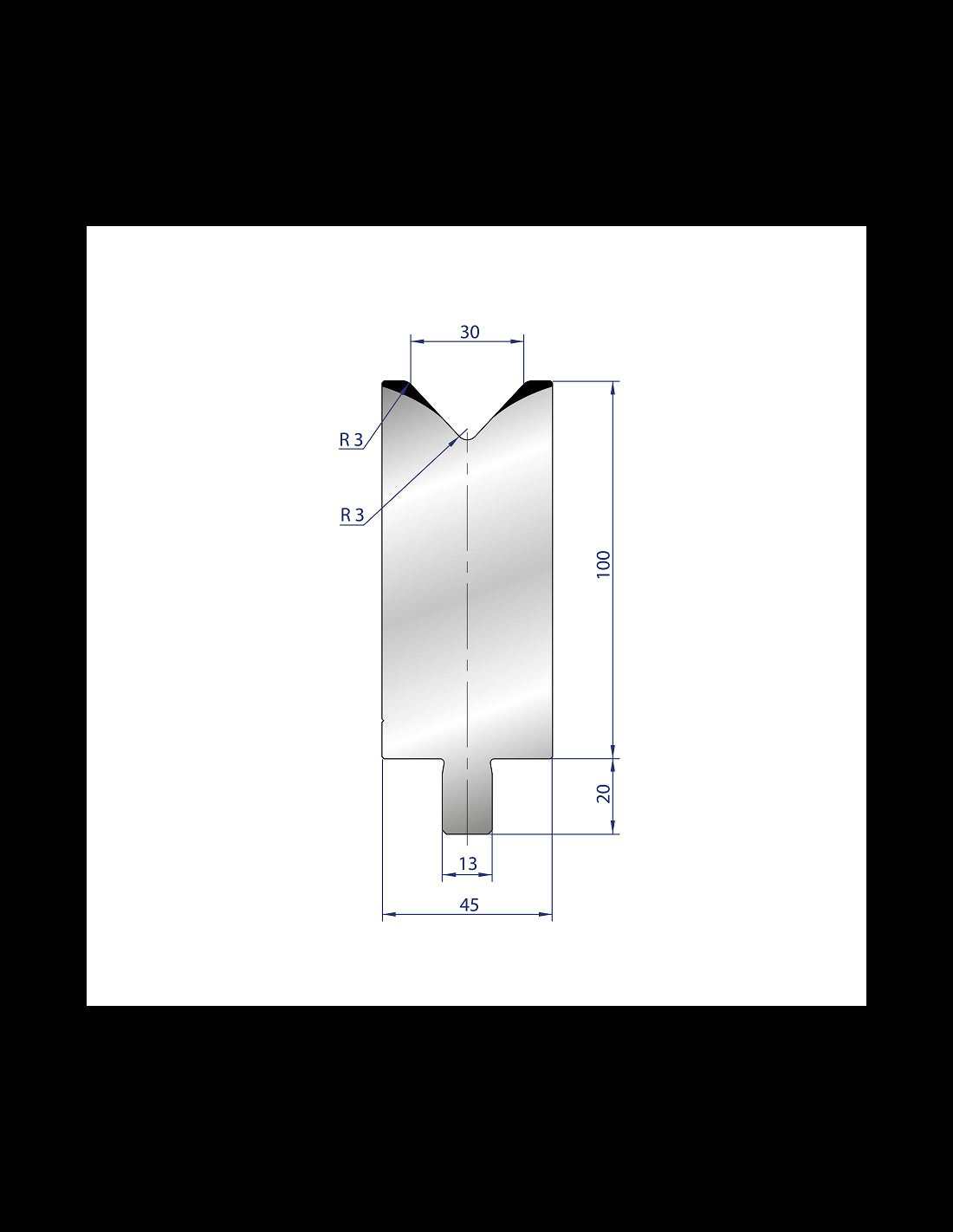 3216 - 1V Dies - 86°