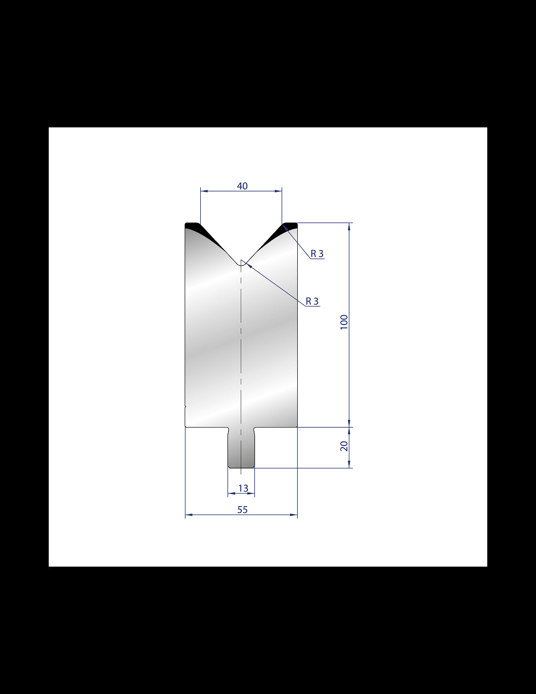 3217 - 1V Dies - 86°