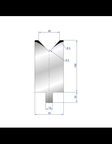 3217 - 1V Dies - 86°