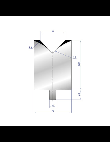3218 - 1V Dies - 86°