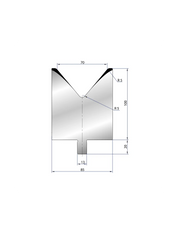 3220 - 1V Dies - 80°  1V Die
