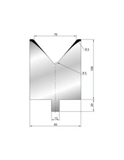 3220 - 1V Dies - 80°  1V Die