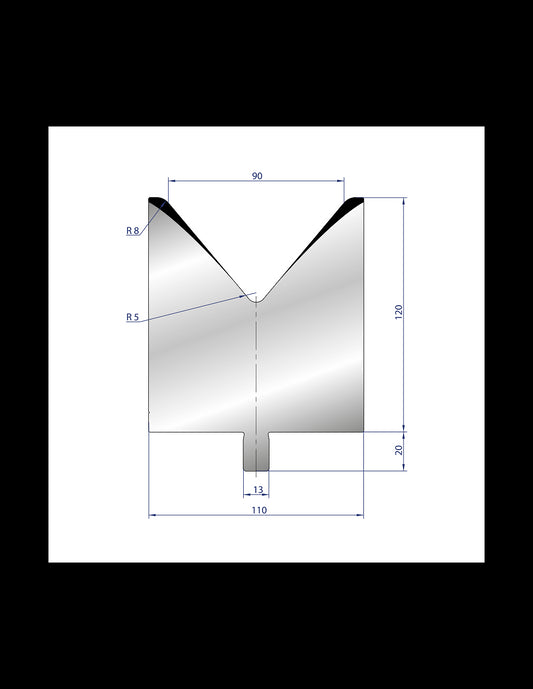 3222 - 1V Dies - 80°