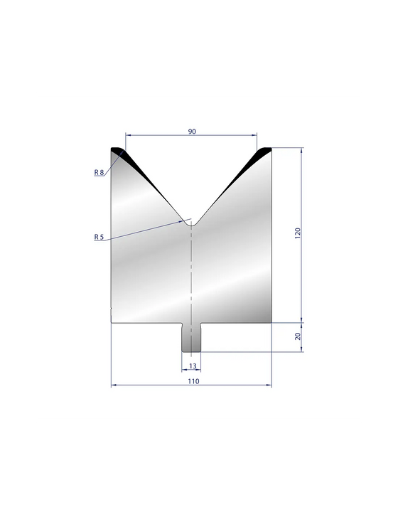 3222 - 1V Dies - 80°