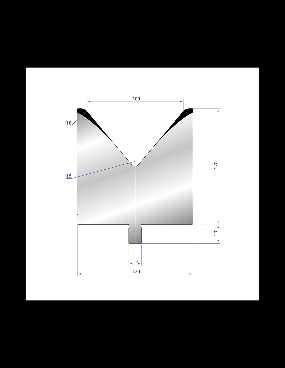 3223 - 1V Dies - 80°