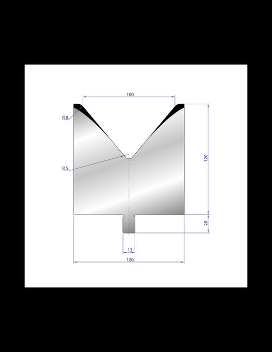 3223 - 1V Dies - 80°
