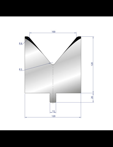 3223 - 1V Dies - 80°
