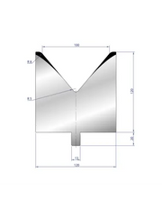 3223 - 1V Dies - 80°  1V Die