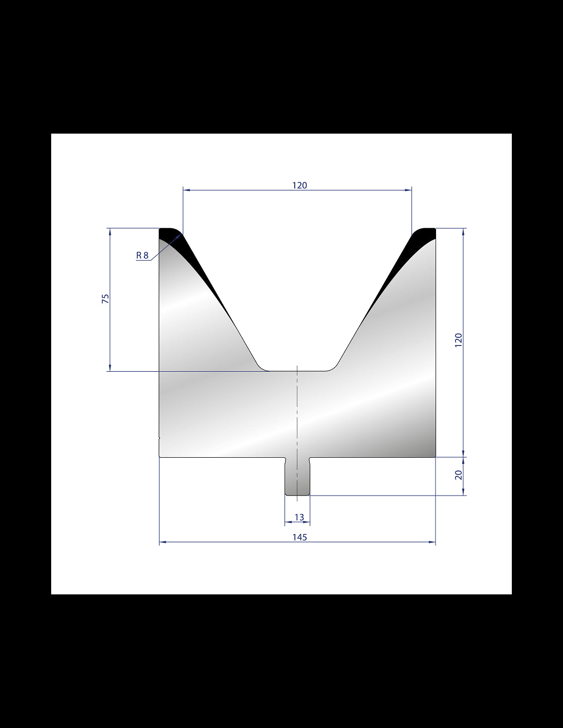 3224 - 1V Dies - 60°
