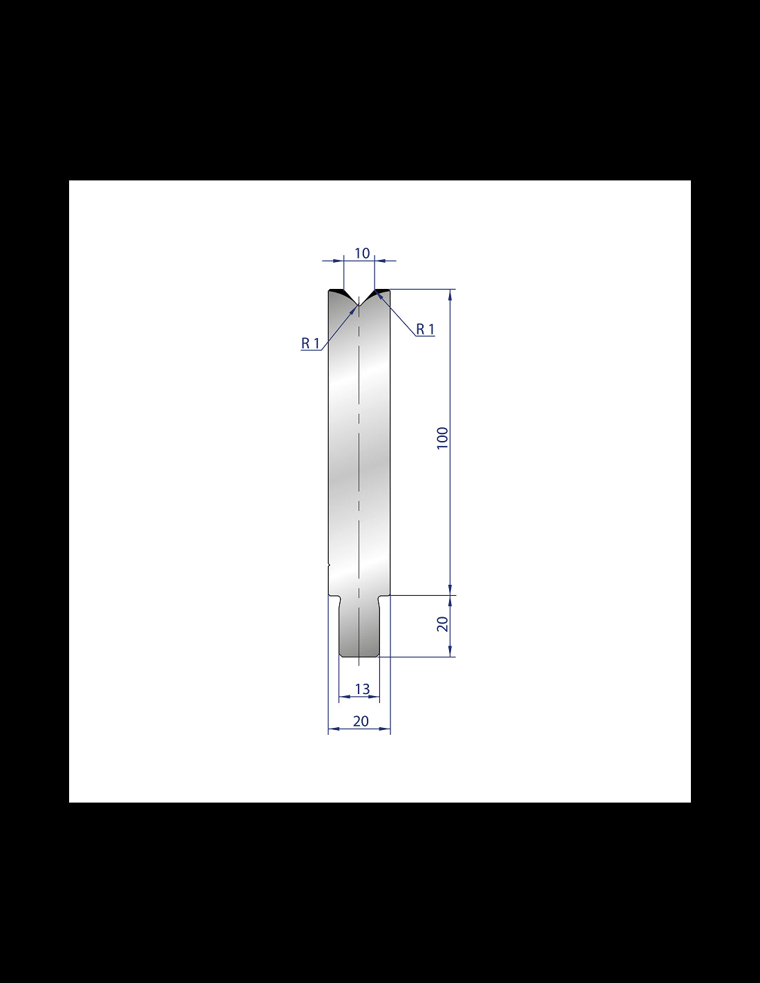 3227 - 1V Dies - 84°