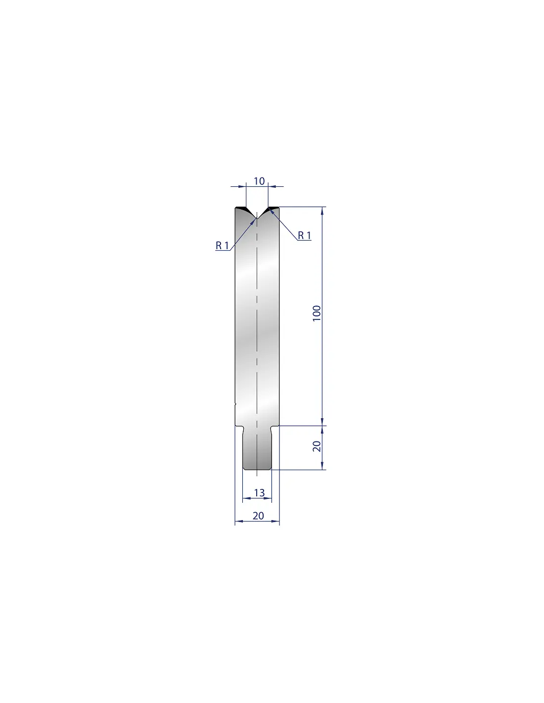 3227 - 1V Dies - 84°  1V Die