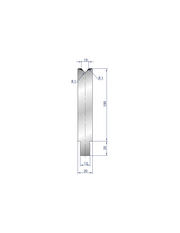 3227 - 1V Dies - 84°  1V Die