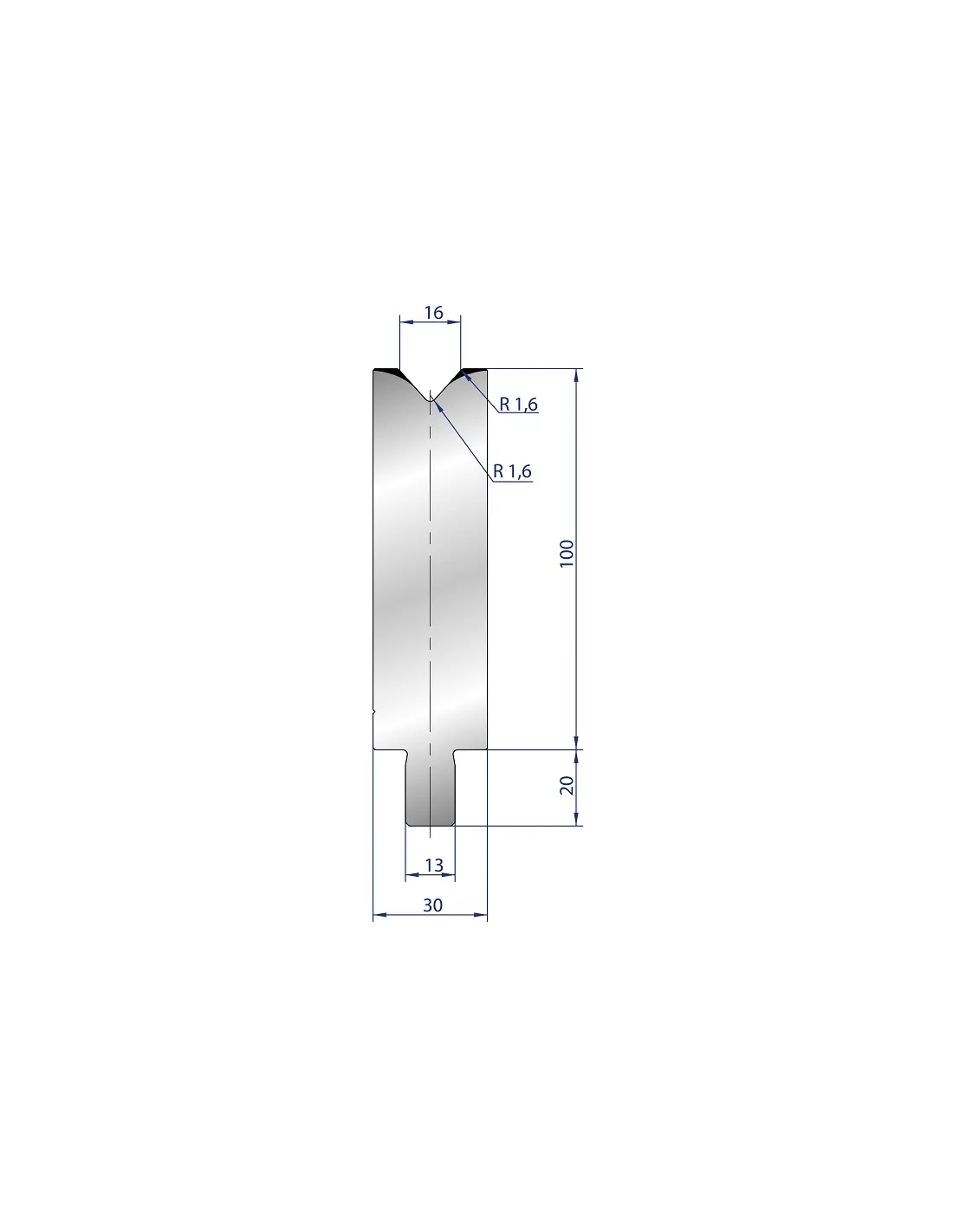 3229 - 1V Dies - 84°  1V Die