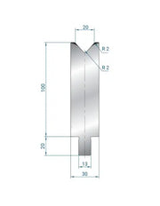 3230 - 1V Dies - 84°  1V Die