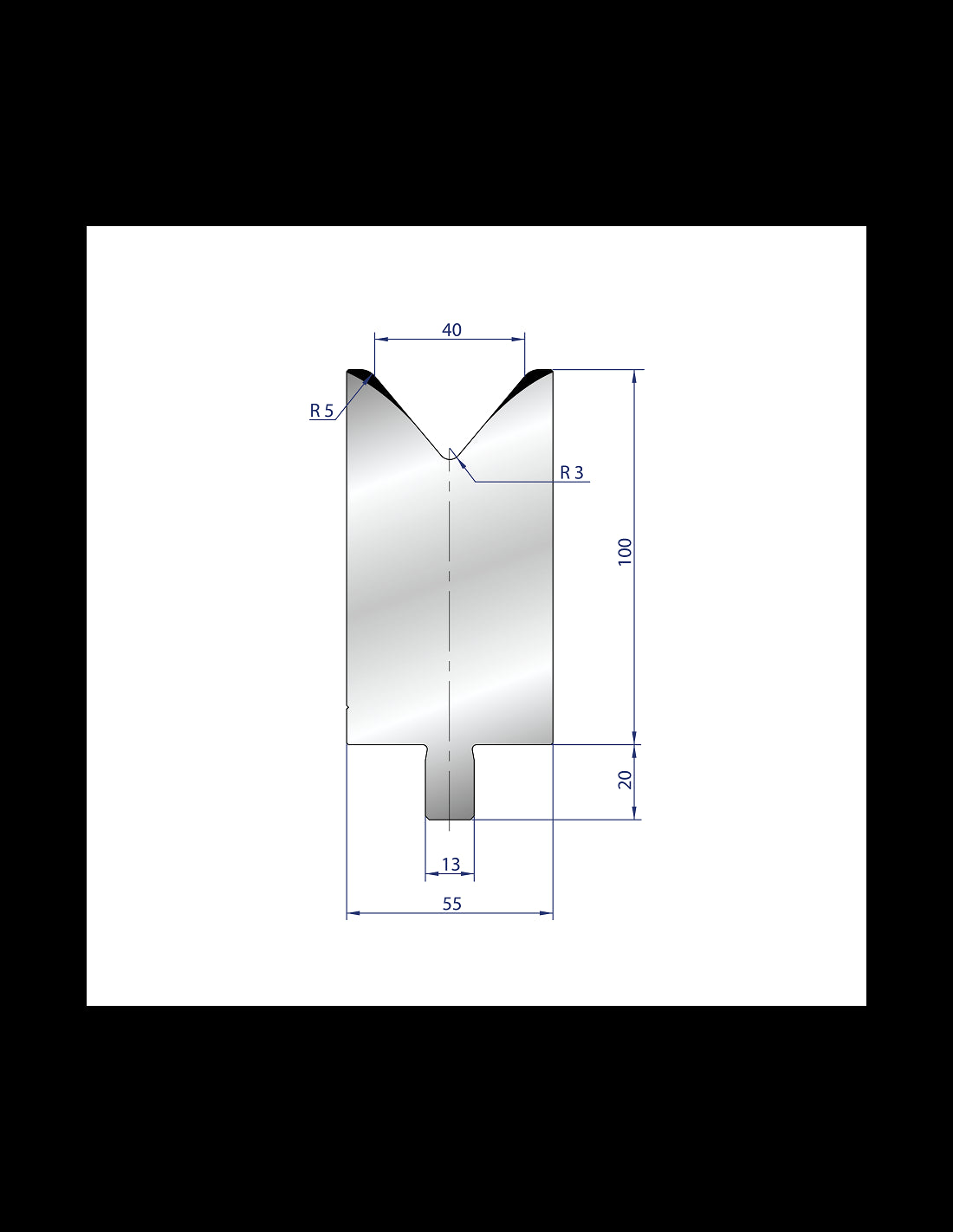 3233 - 1V Dies - 80°