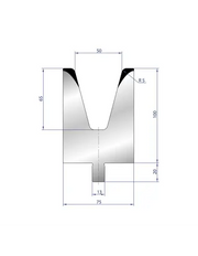 3235 - 1V Dies - 30°  1V Die