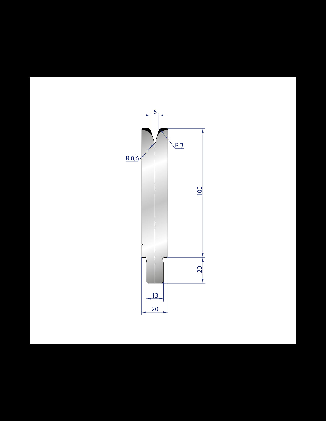 3236 - 1V Dies - 30°