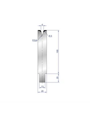 3236 - 1V Dies - 30°  1V Die