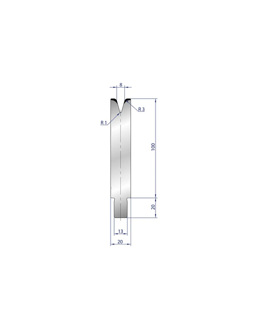 3237 - 1V Dies - 30°