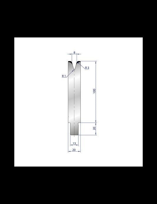 3237 - 1V Dies - 30°