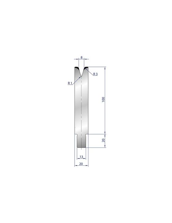3237 - 1V Dies - 30°