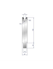 3237 - 1V Dies - 30°  1V Die