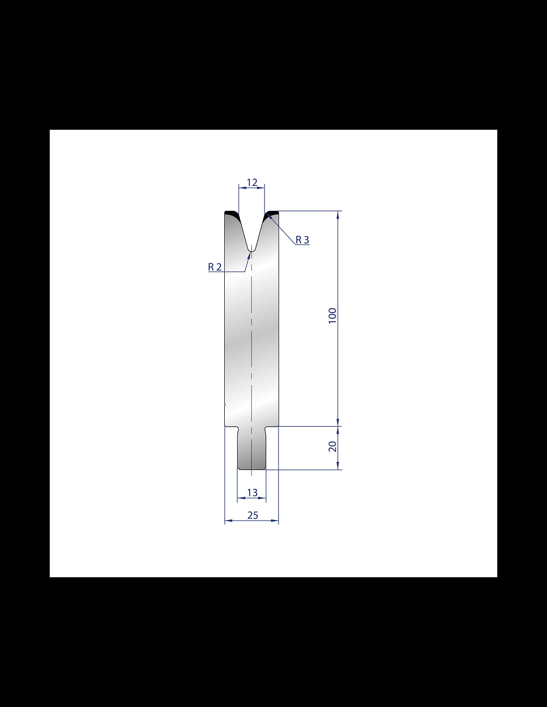 3239 - 1V Dies - 30°