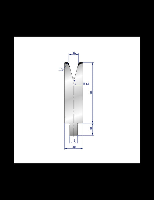 3240 - 1V Dies - 30°