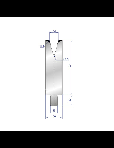 3240 - 1V Dies - 30°
