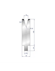 3240 - 1V Dies - 30°  1V Die