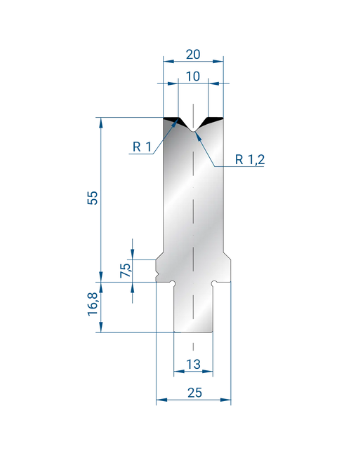 3252 - 1V Dies - 86°