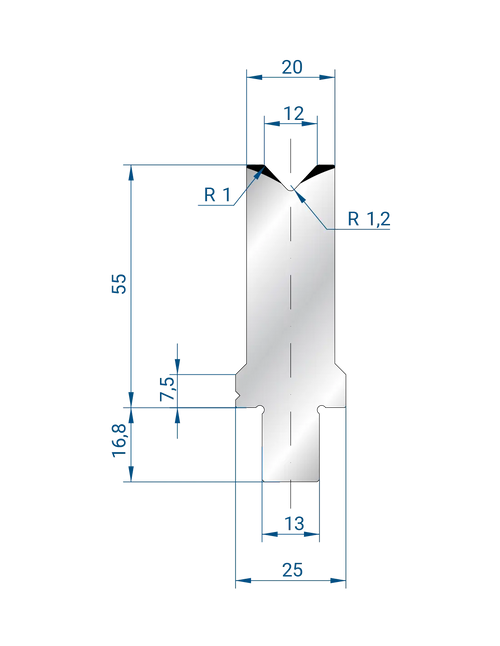 3253 - 1V Dies - 86°