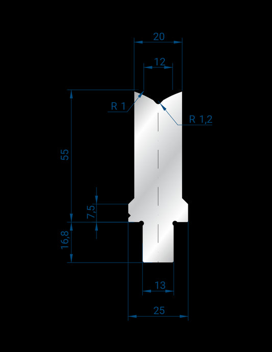 3253 - 1V Dies - 86°