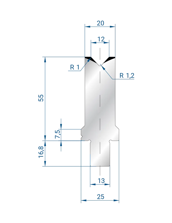 3253 - 1V Dies - 86°