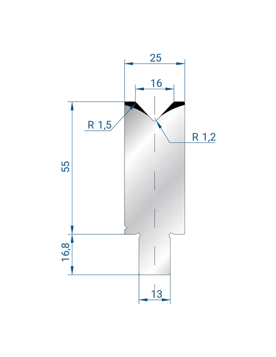 3254 - 1V Dies - 86°