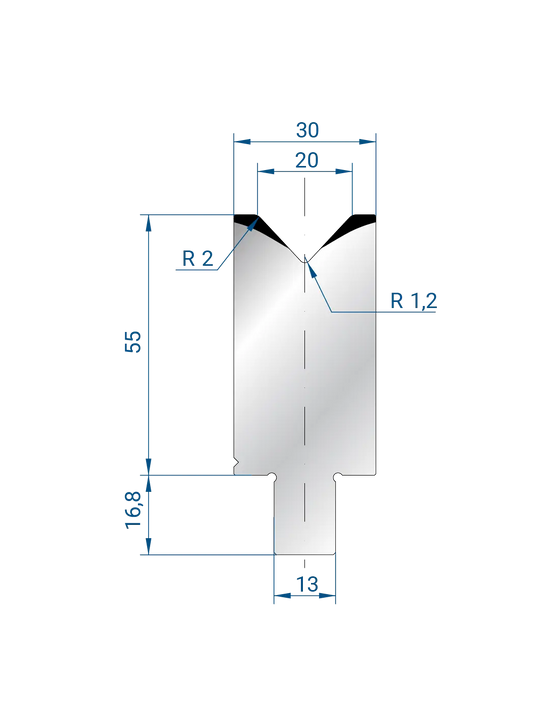 3255 - 1V Dies - 86°