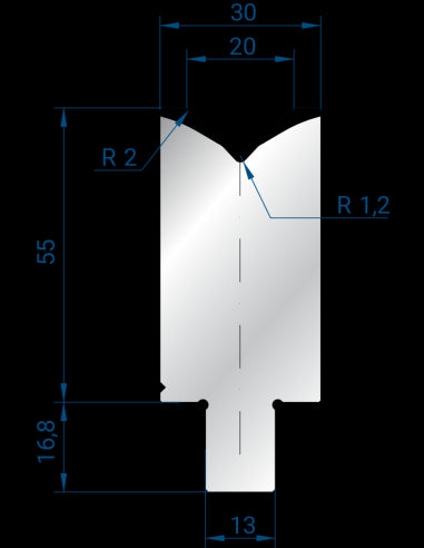 3255 - 1V Dies - 86°